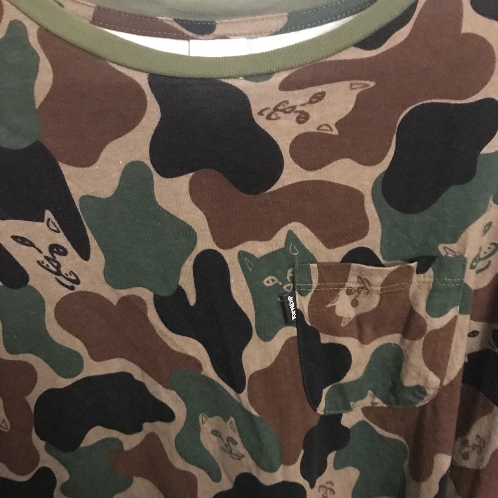 RipNdip camo long sleeve 🤩